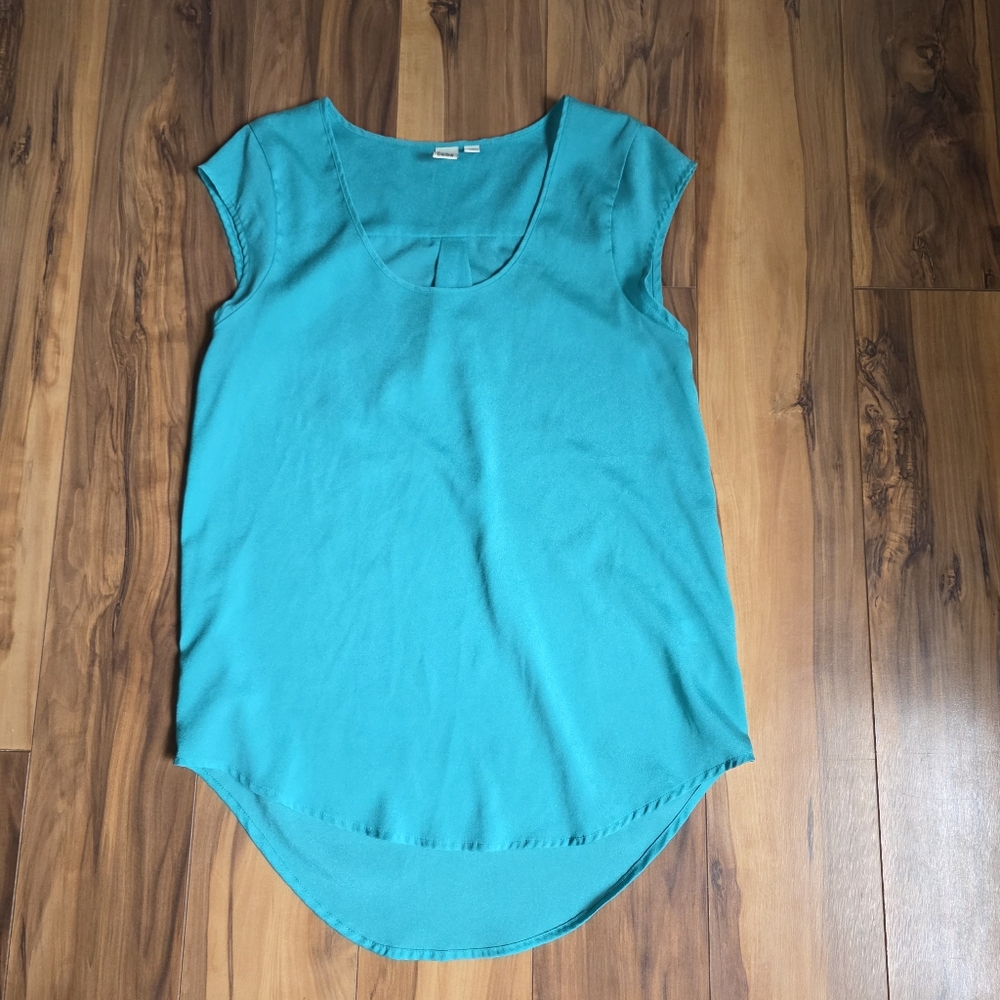 14th & Union Teal Sleeveless Top XS